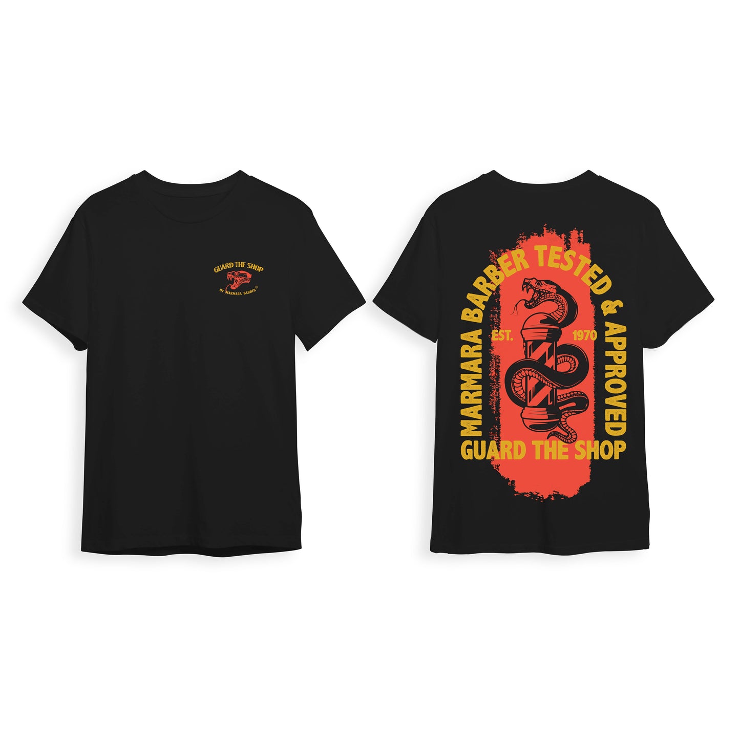 Barber T-Shirt Guard Black