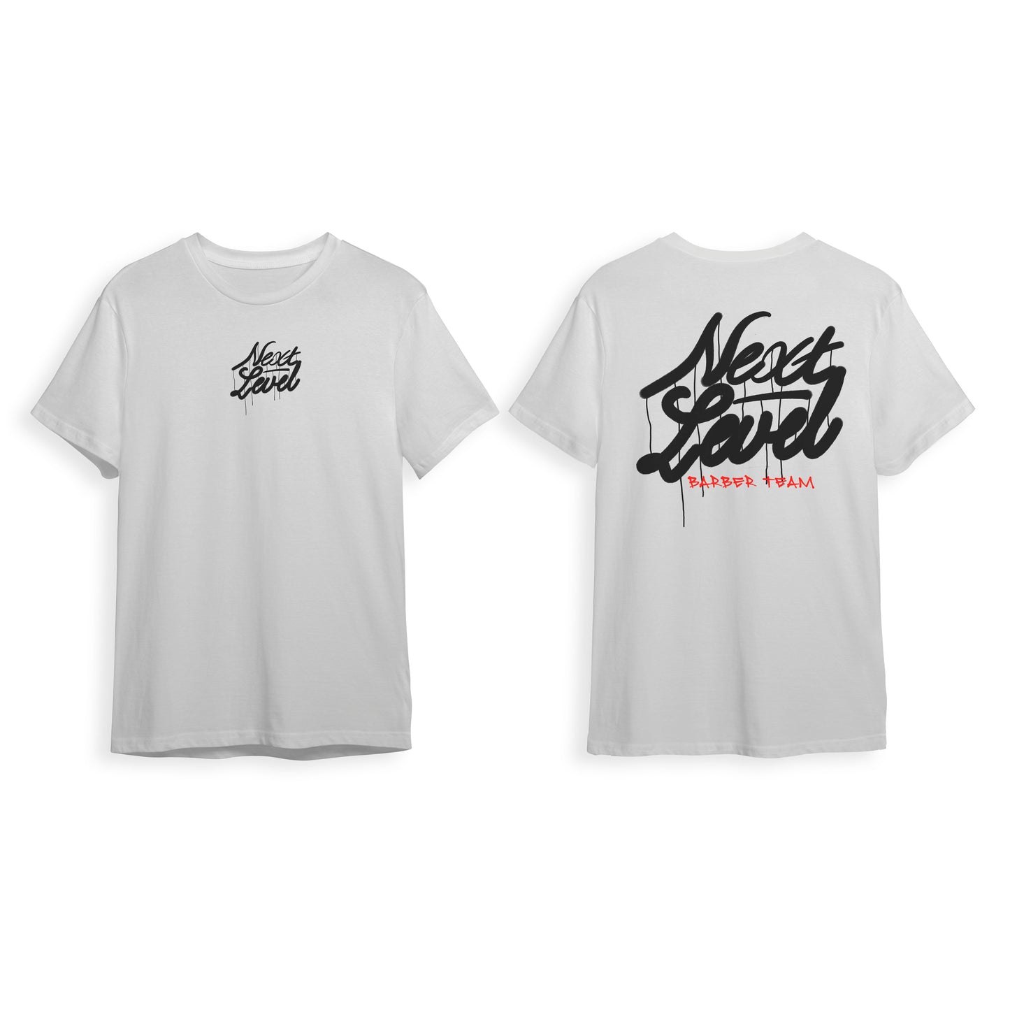 Barber T-Shirt Next Level White