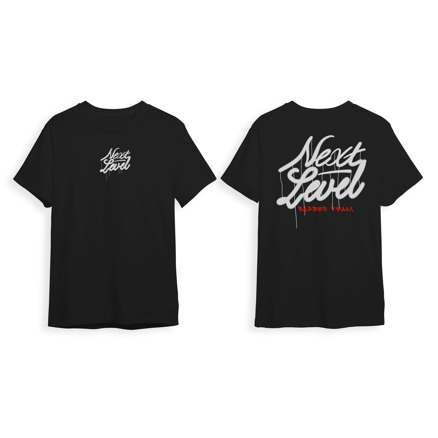 Barber T-Shirt Next Level Black