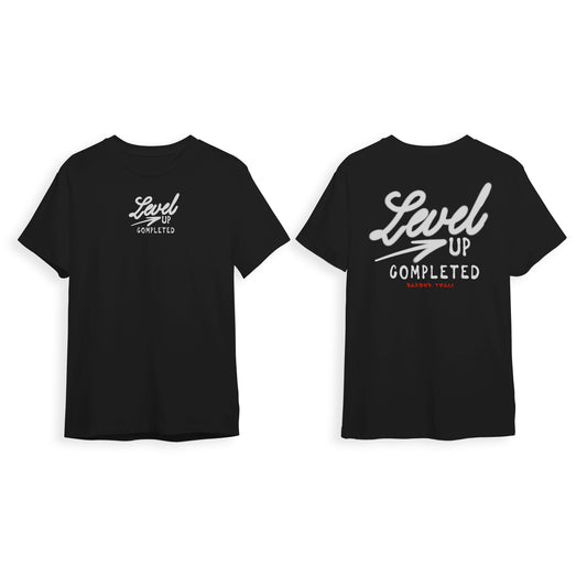 Barber T-Shirt Level Up Black