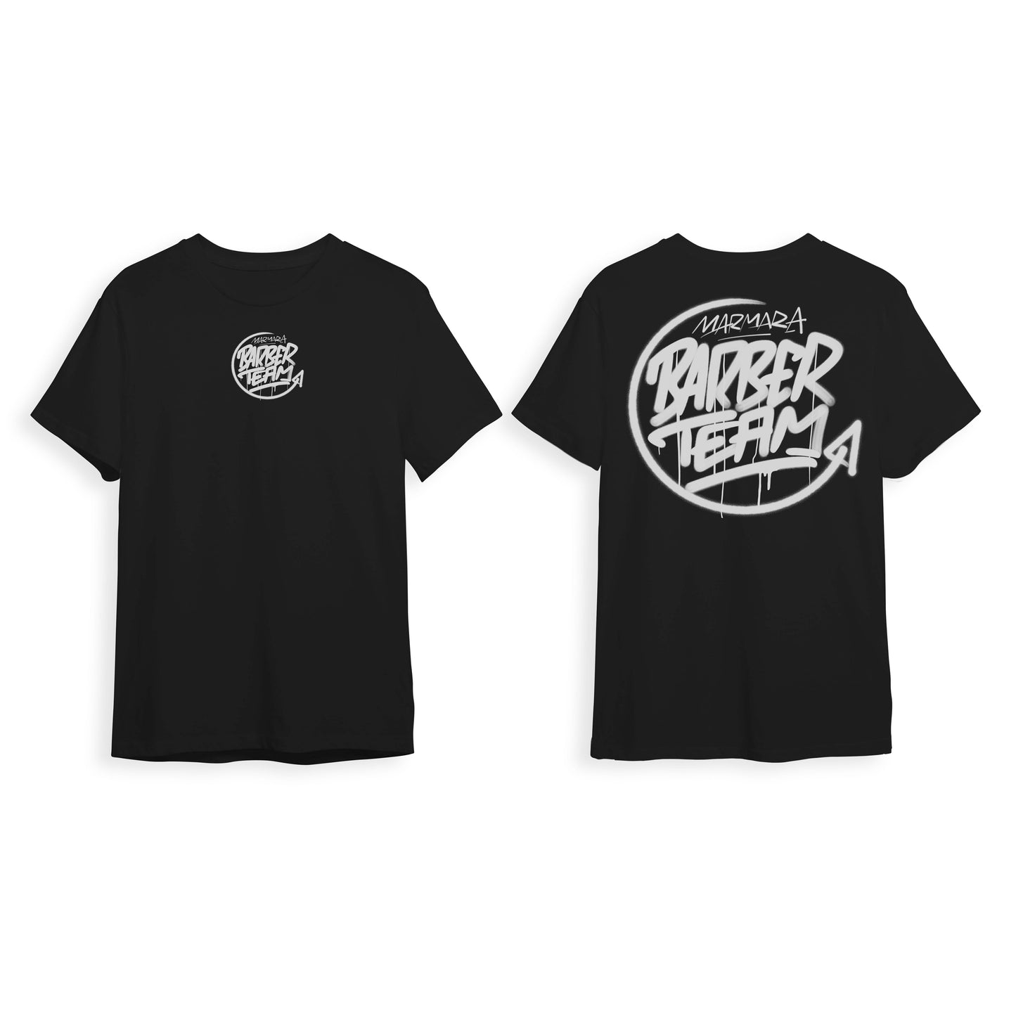Barber T-Shirt Team Black