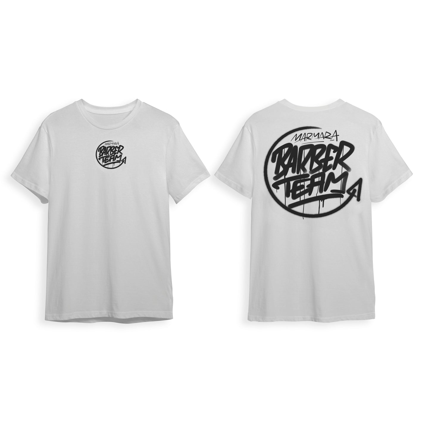 Barber T-Shirt Team White